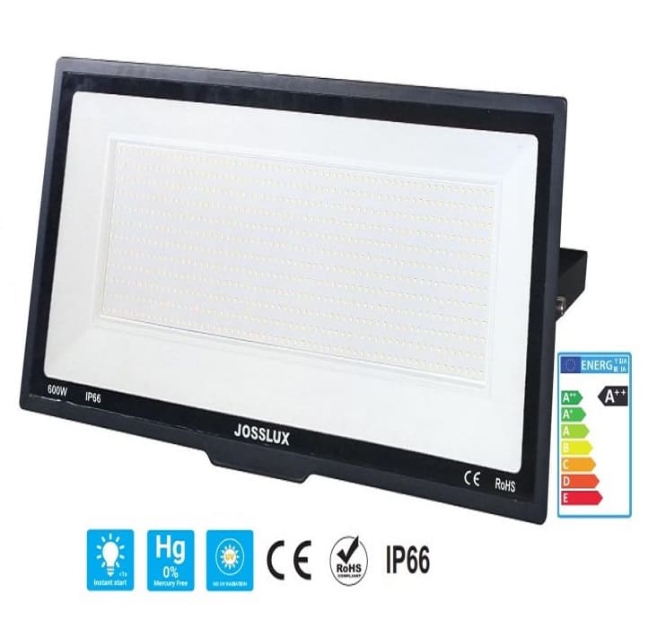 REFLECTOR LED SLIM 600W AC100-240V CRI 70 6500K IP66